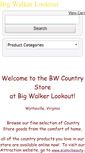 Mobile Screenshot of bigwalkerlookout.com